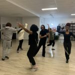 dancers in rehearsal