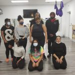 Company dancers at studio